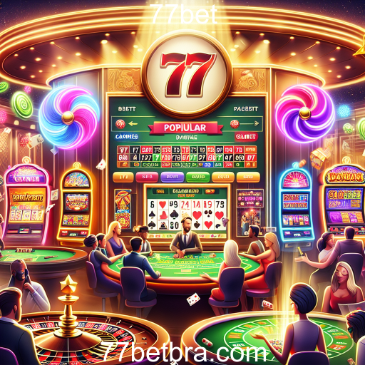 Explore os Jogos Populares no 77bet